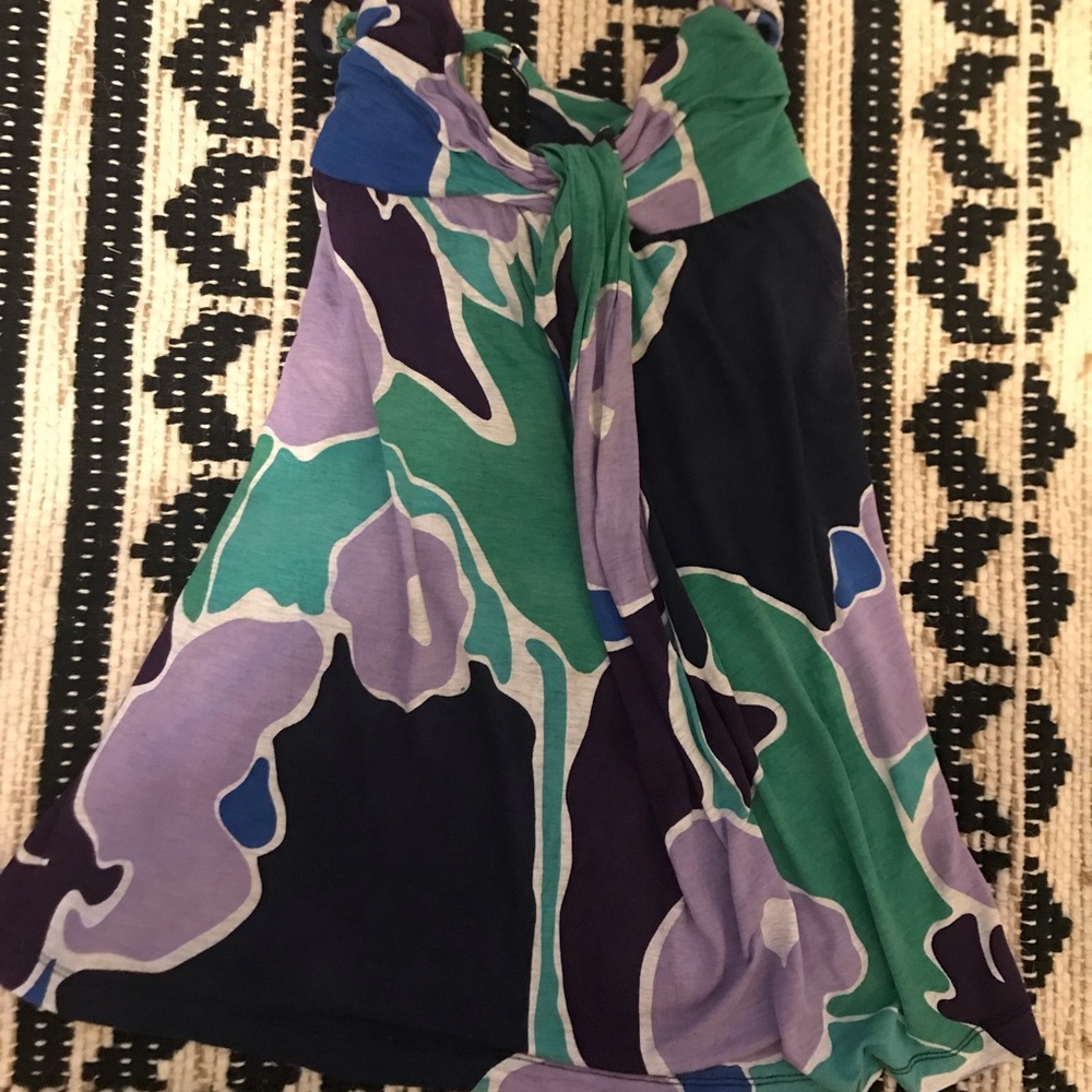 French Connection patterned minidress